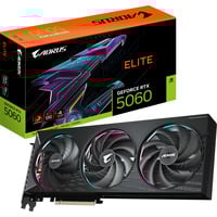 GIGABYTE AORUS GeForce RTX 5060 ELITE 8G grafische kaart 3x DisplayPort, 1x HDMI, DLSS 4