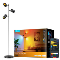 Govee Tree Floor Lamp verlichting Zwart, 2.4GHz Wi-Fi + Bluetooth