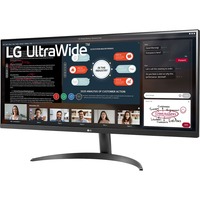 LG 34WP500-B 34" UltraWide monitor Zwart, 2x HDMI