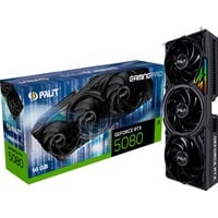 Palit GeForce RTX 5080 GamingPro grafische kaart DLSS 4, 3x DisplayPort, 1x HDMI 2.1