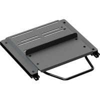 Res-Tech GT Pedal Flat Support Adjustable bevestiging Zwart