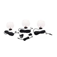 Ubbink Multibright Float drijvende lichtbol LED led-lamp Transparant, 3 Stuks