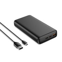 VEGER T100 powerbank 20.000 mAh Zwart