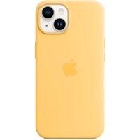 Apple Siliconenhoesje met MagSafe voor iPhone 14 - Zonnegloed telefoonhoesje Geel