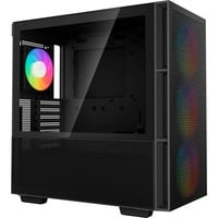 DeepCool CH560 midi tower behuizing Zwart | 1x USB-A | 1x USB-C | RGB | Window