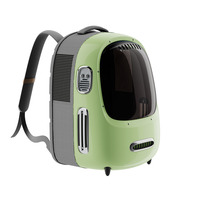 PETKIT Breezy2 slimme katten draagtas Groen, voor katten tot 8 kg