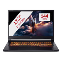 Acer Nitro V 17 AI ANV17-41-R4TH 17.3"  gaming laptop Zwart | Ryzen 7 260 | RTX 5060 | 16 GB | 512 GB SSD