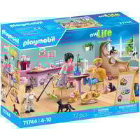 PLAYMOBIL My Life - Kattencafé Constructiespeelgoed 71744