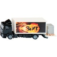 SIKU Super - MAN LKW vrachtwagen met gesloten opbouw en laadklep Modelvoertuig Schaal 1:50