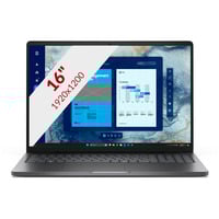 Dell Pro 16 PC16250 (C7MVN) 16"  laptop Zwart | Core 5 120U | Intel Graphics | 16 GB | 512 GB SSD