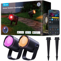 Govee Outdoor Spotlights 2 - 2-pack verlichting Zwart