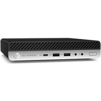 HP Elitedesk 800 G5 DM Refurbished mini-pc Zwart/zilver | i5-9500 | UHD Graphics 630 | 16 GB | 512 GB SSD