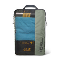 Jack Wolfskin Compression Cube Set tas Grijsgroen/transparant