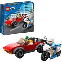 LEGO City - Achtervolging auto op politiemotor Constructiespeelgoed 60392
