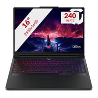 Lenovo Legion Pro 7 16AFR10H (83RU004CMH) 16"  gaming laptop Zwart | Ryzen 9 9955HX3D | RTX 5080 | 64 GB | 1 TB SSD | OLED