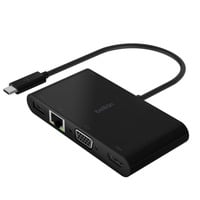 Belkin USB-C Multimedia en oplaadadapter 100W Zwart