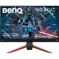 BenQ MOBIUZ EX2710Q 27" gaming monitor Zwart/zilver, 165 Hz, HDMI, DisplayPort, USB, Audio, AMD FreeSync