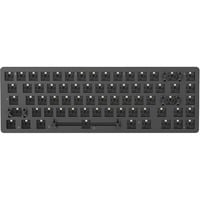 Glorious GMMK V2 65% barebone, gaming toetsenbord Zwart, US lay-out, 65%, RGB leds, Hot-swappable