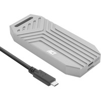 ACT Connectivity USB 40Gbps M.2 2280 NVMe / PCIe SSD behuizing, tool-free externe behuizing Grijs