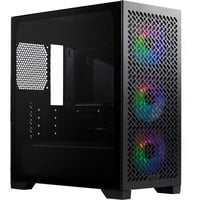 Cooler Master Elite 302 mini tower behuizing Zwart | 1x USB-A | 1x USB-C | RGB | Tempered Glass