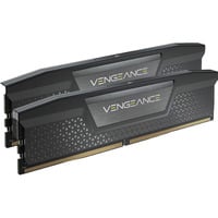 Corsair 32 GB DDR5-6000 (2x 16 GB) Kit werkgeheugen Zwart, CMK32GX5M2B6000Z38, Vengeance, EXPO, XMP