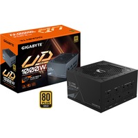 GIGABYTE GP-UD1000GM PG5 modulaire 1000 watt voeding  Zwart, 1x 12VHPWR, 4x PCIe