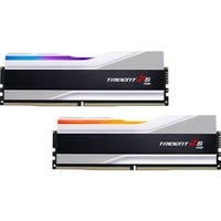 G.Skill 64 GB DDR5-5600 Kit werkgeheugen Zilver, F5-5600J2834F32GX2-TZ5RS, Trident Z5 RGB, XMP
