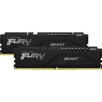 Kingston FURY 16 GB DDR5-4800 Kit werkgeheugen Zwart, KF548C38BBK2-16, Beast, XMP 3.0