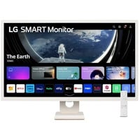 LG Smart 32SR50F-W 32" monitor Wit, 2x HDMI, USB-A, WiFi, Bluetooth, Sound
