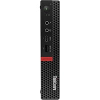 Lenovo ThinkCentre M720q Tiny Refurbished mini-pc Zwart | Core i5-8400T | UHD Graphics 630 | 8 GB | 256 GB SSD
