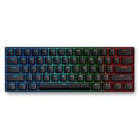 MCHOSE Ace 60 Pro Hall Effect Magnetic Switch Gaming Keyboard Zwart, US lay-out (QWERTY), Ice Blue Magnetic, 60%, RGB, Hot swap, PBT Keycaps, Hall Effect Sensor