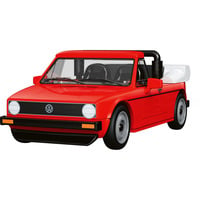 COBI Volkswagen Golf Cabriolet (1979-1993) Constructiespeelgoed Schaal 1:35