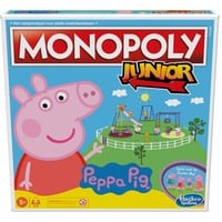 Hasbro Monopoly Junior - Peppa Pig Bordspel Nederlands, 2 - 4 spelers, 60 minuten, Vanaf 5 jaar