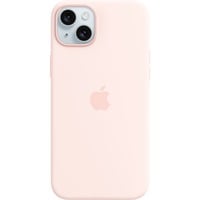 Apple Siliconenhoesje met MagSafe voor iPhone 15 Plus telefoonhoesje Lichtroze