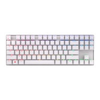 CHERRY XTRFY MX 8.2 TKL Wireless RGB mechanisch gaming toetsenbord Wit, US lay-out (QWERTY), Cherry MX2A Red, 80% (TKL), RGB, 2.4 Ghz / Bluetooth® 5.2 / USB