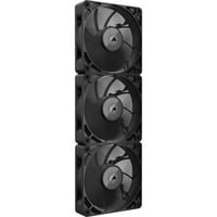 Corsair RX120 MAX Thick case fans Zwart, 3 stuks, 120 x 120 x 30 mm, PWM