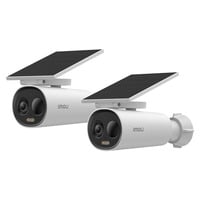 Imou Cell 3C All in One bundel beveiligingscamera Wit, 2 stuks, 100% Draadloos, met zonnepaneel