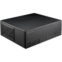 SilverStone SST-ML11B HTPC behuizing Zwart | 4x USB-A