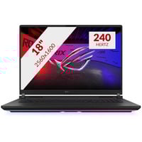 ASUS ROG Strix SCAR 18 G835LX-SA012W 18" Copilot+ gaming laptop Zwart | Ultra 9 275HX | RTX 5090 | 64 GB | 4 TB SSD | 240 Hz