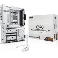 ASUS X870 MAX GAMING WIFI7 W socket AM5 moederbord Wit