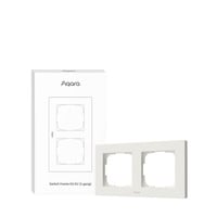Aqara Switch Frame H2 EU 2-gang frontje Wit