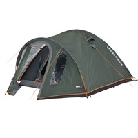 High Peak Nevada 4.1 tent Donkergroen/grijs, Climate Protection 80