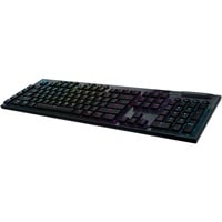 Logitech G915 LIGHTSPEED Wireless RGB Mechanical Gaming Keyboard Zwart, US lay-out, GL Linear, RGB leds, Bluetooth