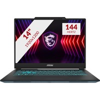 MSI Cyborg 14 A13VE-016NL 14" gaming laptop Zwart/transparant | Core i7-13620H | RTX 4050 | 16 GB | 512 GB SSD | 144 Hz