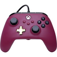 PowerA Advantage Plus bedrade controller voor Xbox Series X|S - Robijn Donkerrood, Xbox Series X|S, Xbox One, Pc