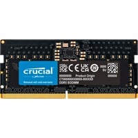 Crucial 8 GB DDR5-5200 laptopgeheugen Zwart