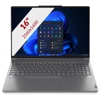 Lenovo ThinkBook 16p G5 IRX (21N50017MH) 16" laptop Grijs | Core i7-14650HX | RTX 4060 | 16 GB | 512 GB SSD