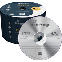 MediaRange DVD+R 4,7 GB blanco dvd's 16x, 50 stuks