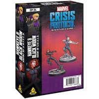 Asmodee Marvel Crisis Protocol: Hawkeye and Black Widow Bordspel Engels, uitbreiding, 2 spelers, 90 - 120 minuten, vanaf 14 jaar