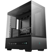 DeepCool CH690 DIGITAL midi tower behuizing Zwart | 2x USB-A | 1x USB-C | Tempered Glass